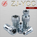 ZJ-YCC ISO 5675 double shut off hydraulic tools quick coupler